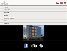 Tablet Screenshot of gf-hotel.cz